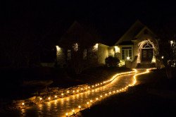 C9 LEDWarm20 White Pathway Lights on Stakes 1666879543 Christmas Light Professionals