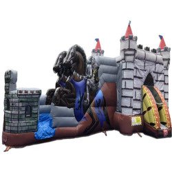 Knight Castle Bounce House and  Slide (Wet or Dry)