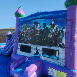 Royal Castle Bounce House with Slide Dual Lane (Wet or Dry)