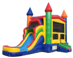 Castle Combo Bounce House w/slide (New in 2026)